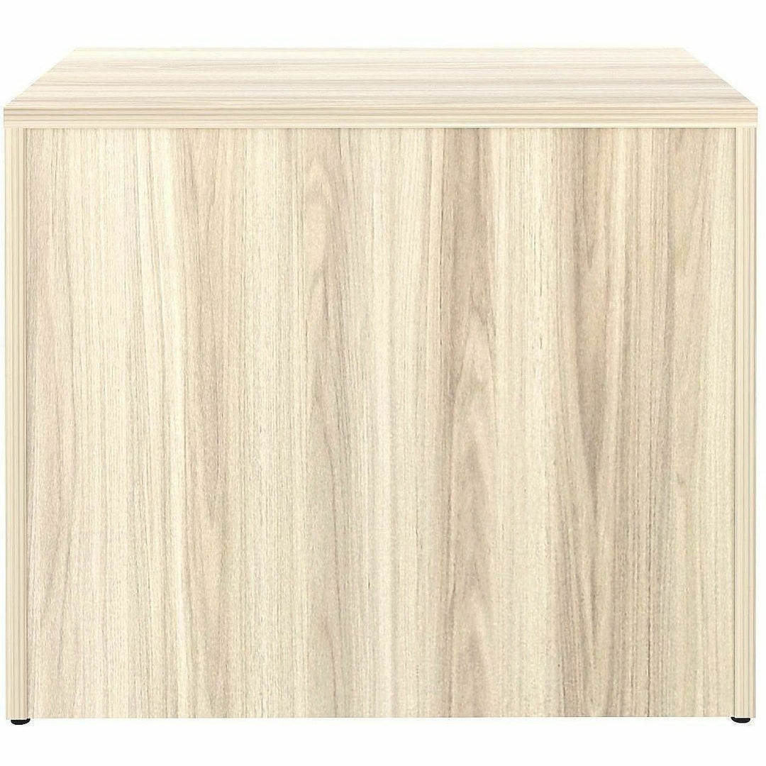 Image of Lorell 66333 Essentials 2-Door Storage Cabinet, Modern Elm, Assembly Required, 1 Each