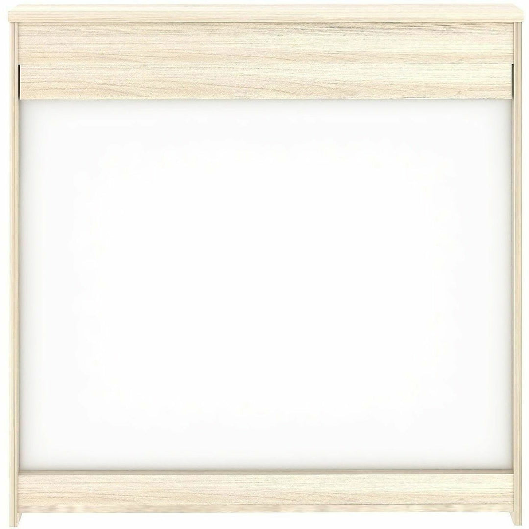 Image of Lorell 66345 Dry-Erase Whiteboard Presentation Cabinet, Melamine Surface, Hinged Door, Laminated, Door, Assembly Required, 1 Each
