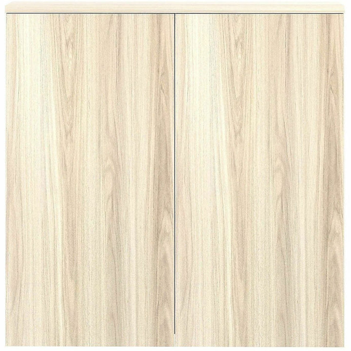 Image of Lorell 66345 Dry-Erase Whiteboard Presentation Cabinet, Melamine Surface, Hinged Door, Laminated, Door, Assembly Required, 1 Each