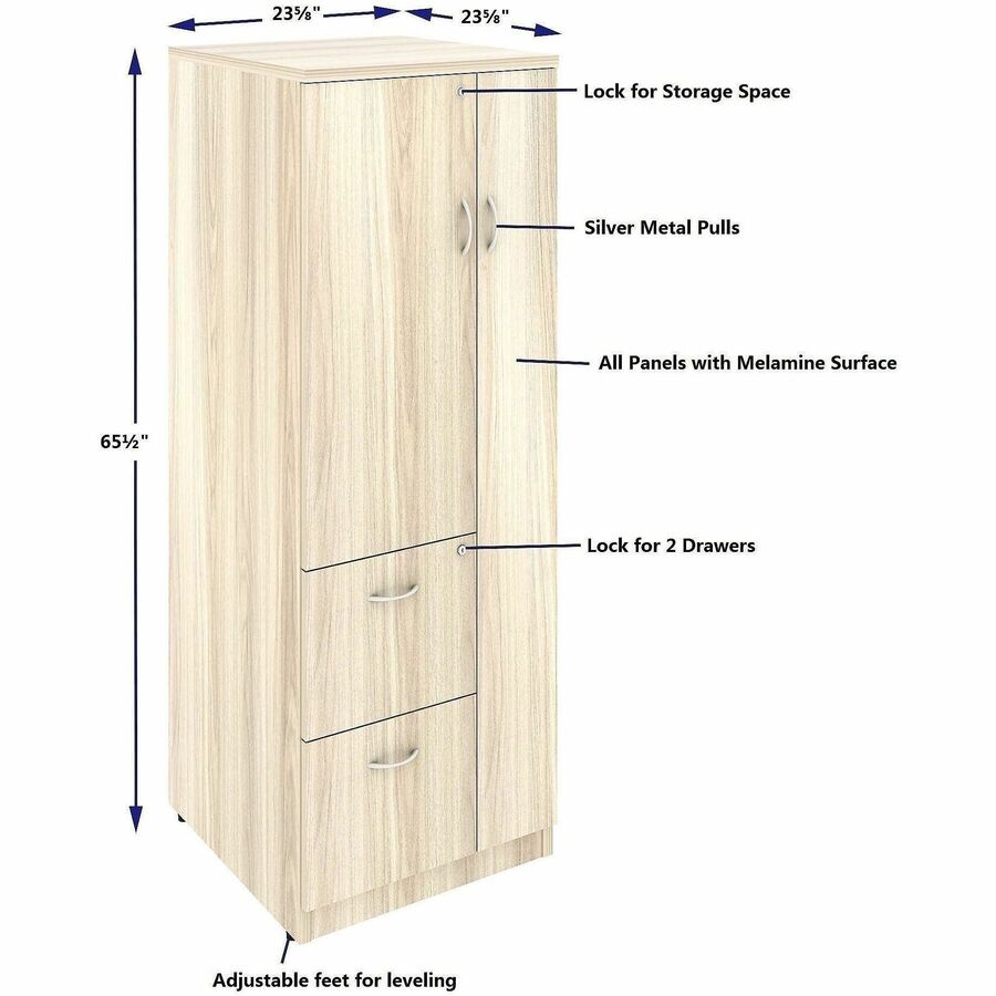 Image of Lorell 66338 Essentials Tall Storage Cabinet
