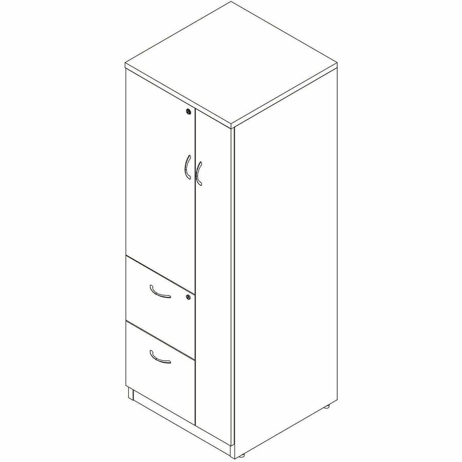 Image of Lorell 66338 Essentials Tall Storage Cabinet