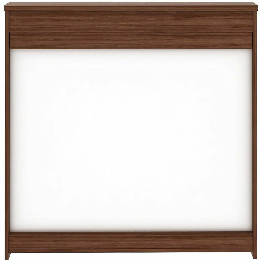 Image of Lorell 69899 Dry-Erase Whiteboard Presentation Cabinet, Melamine Surface, Hinged Door, Laminated, Door, Assembly Required, 1 Each