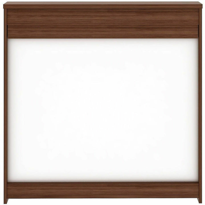 Image of Lorell 69899 Dry-Erase Whiteboard Presentation Cabinet, Melamine Surface, Hinged Door, Laminated, Door, Assembly Required, 1 Each