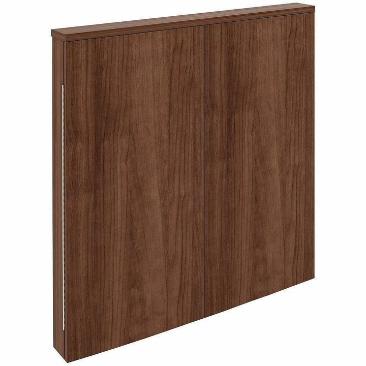 Image of Lorell 69899 Dry-Erase Whiteboard Presentation Cabinet, Melamine Surface, Hinged Door, Laminated, Door, Assembly Required, 1 Each