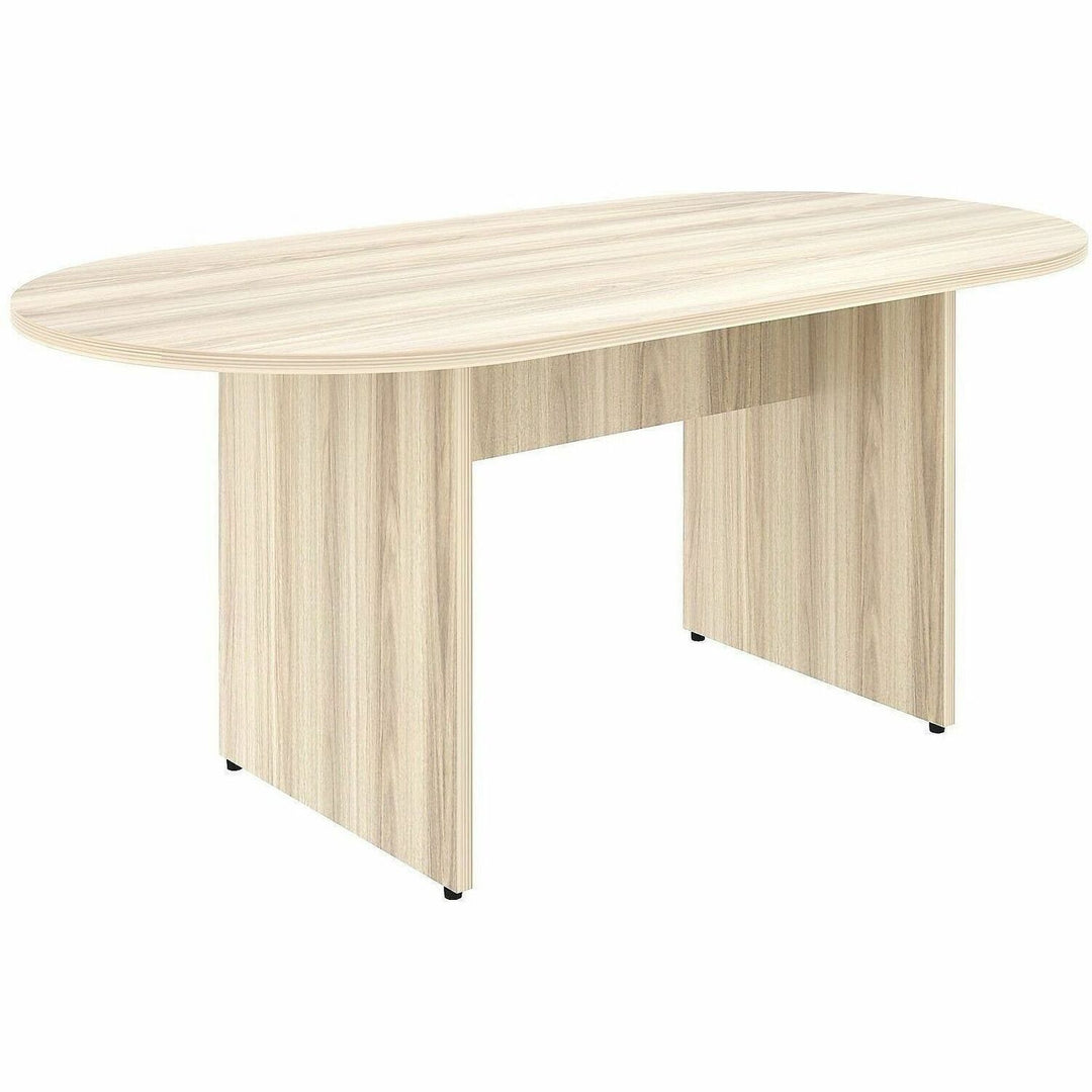 Image of Lorell 66370 Essentials Oval Conference Table