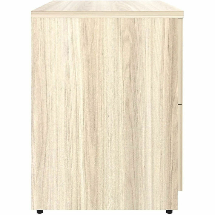 Image of Lorell 66335 Essentials 2-Drawer Lateral File, 2 x Drawer(s) for File, Lateral, Lockable, Modern Elm, 1 Each