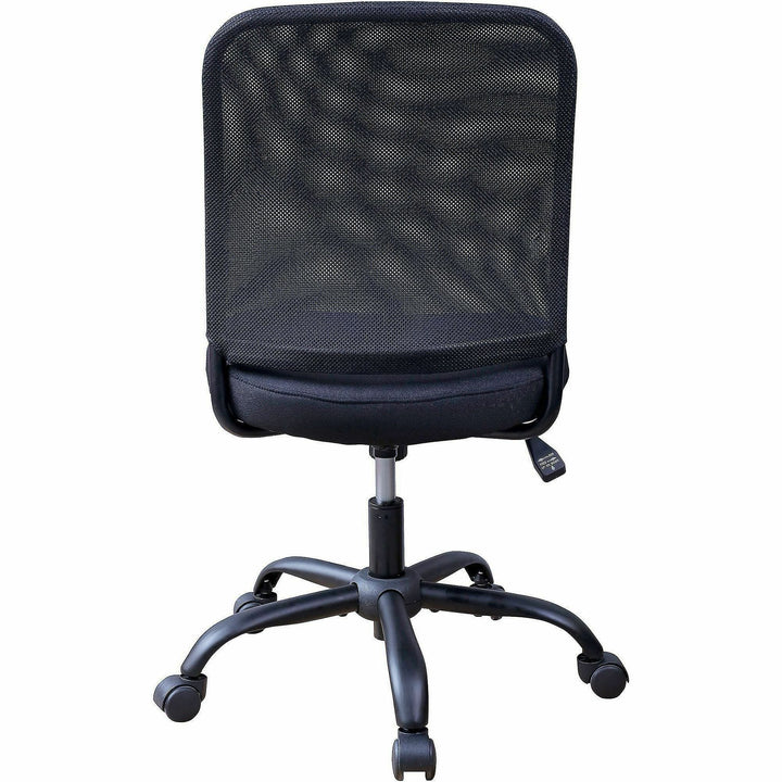 Image of NuSparc FCH302MFNBK Soho Mesh-Back Task Chair, Fabric Seat Material, Mesh Back Material, Metal Frame Material, Black, 1 Each