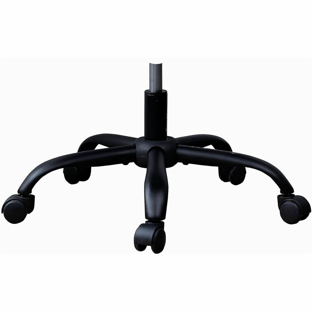 Image of NuSparc FCH302MFNBK Soho Mesh-Back Task Chair, Fabric Seat Material, Mesh Back Material, Metal Frame Material, Black, 1 Each