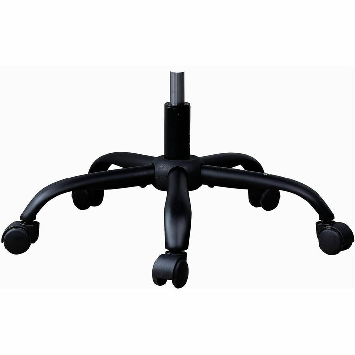 Image of NuSparc FCH302MFNBK Soho Mesh-Back Task Chair, Fabric Seat Material, Mesh Back Material, Metal Frame Material, Black, 1 Each