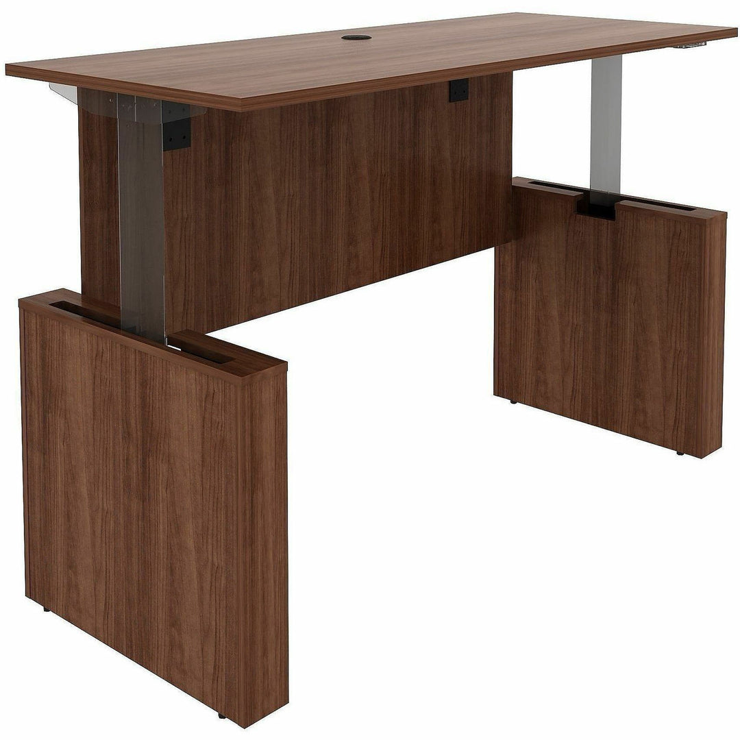 Image of Lorell 69642 Essentials 72" Sit-to-Stand Desk Shell