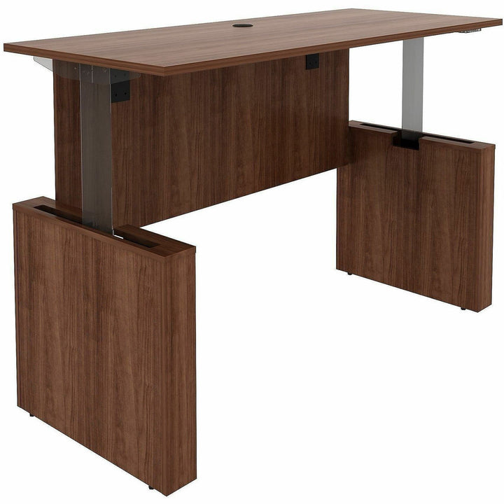Image of Lorell 69642 Essentials 72" Sit-to-Stand Desk Shell