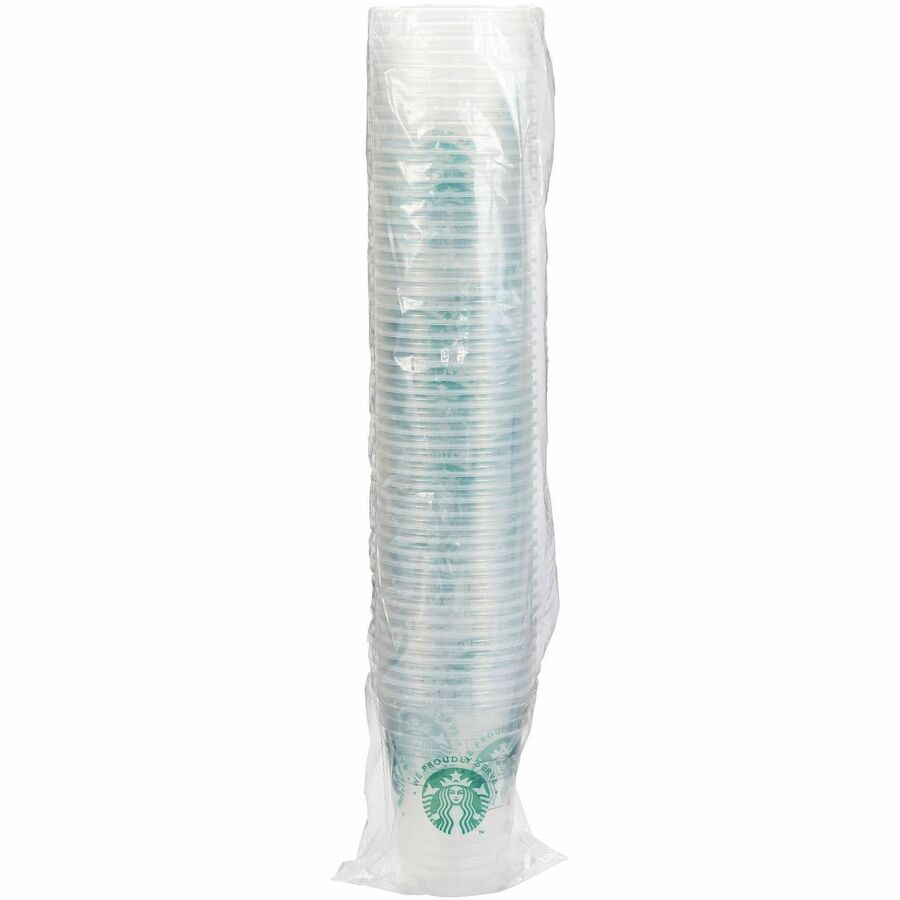 Image of Starbucks 16447 WPS Branded Cold Cups, 16 fl oz, Cold, 20 / Carton