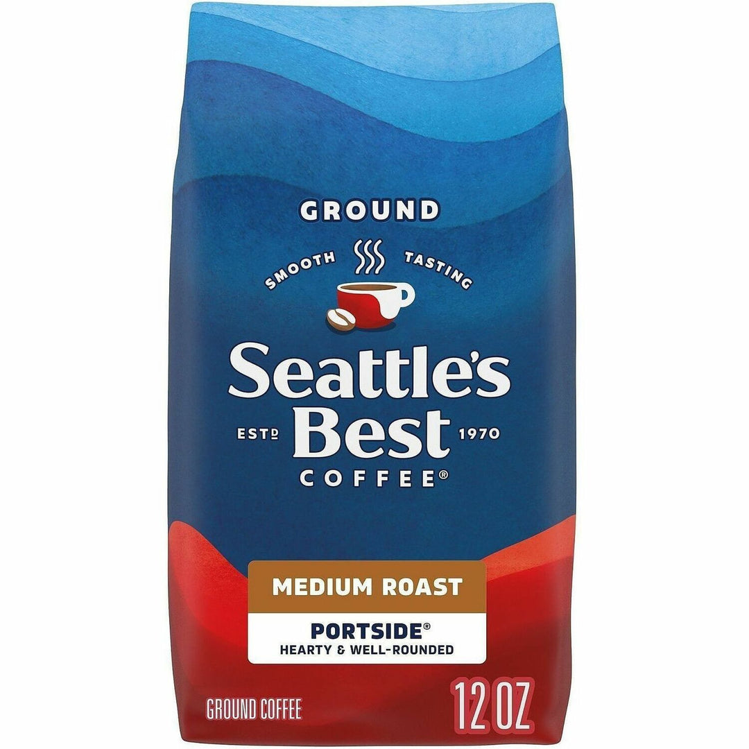 Image of Starbucks 12212 Seattle's Best Portside Ground Coffee, Portside Blend, 1 Each