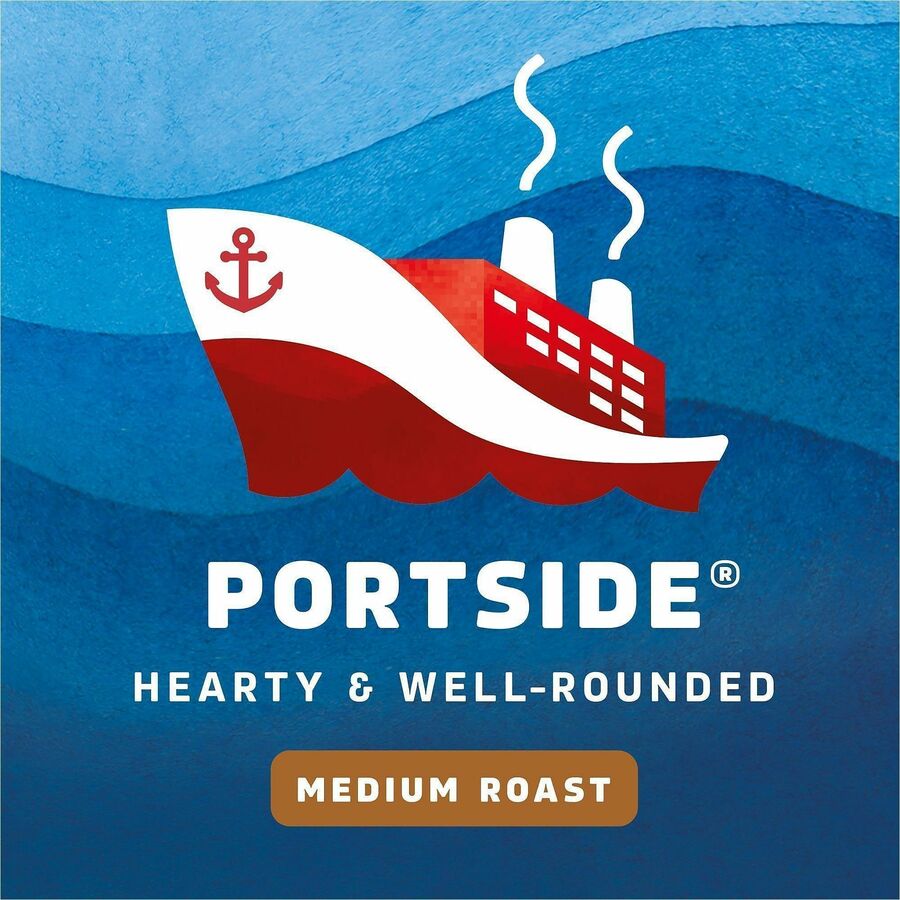 Image of Starbucks 12212 Seattle's Best Portside Ground Coffee, Portside Blend, 1 Each