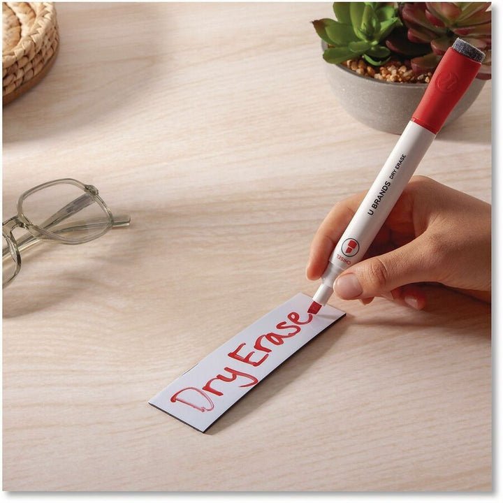 Image of U Brands Dry Erase Magnetic Tape Roll, 2" x 50 ft, White