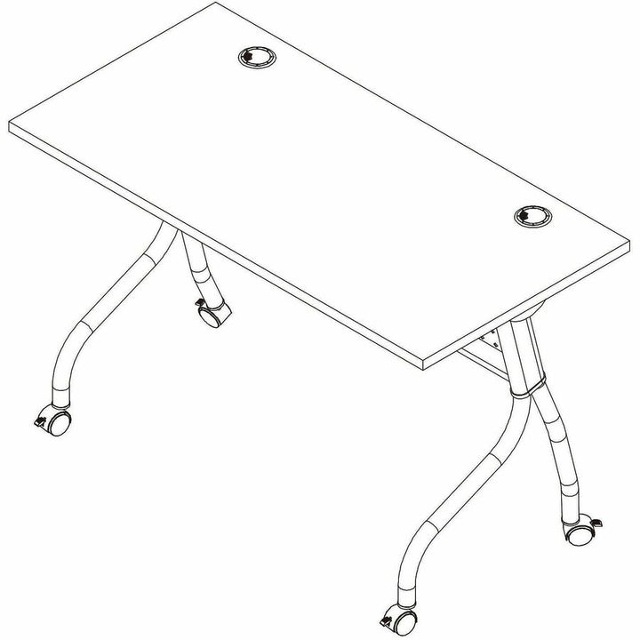 Image of Lorell 66377 Preference Flip and Nest Training Table