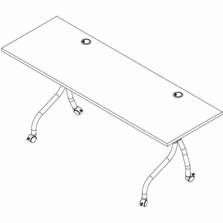 Image of Lorell 66375 Preference Flip and Nest Training Table