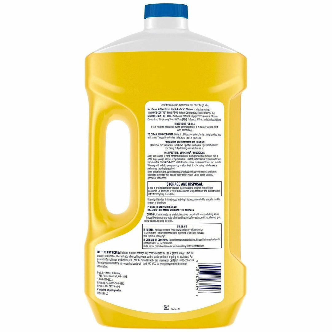 Image of Mr. Clean 06894 All Purpose Cleaner, Cleaning Liquid, Lemon
