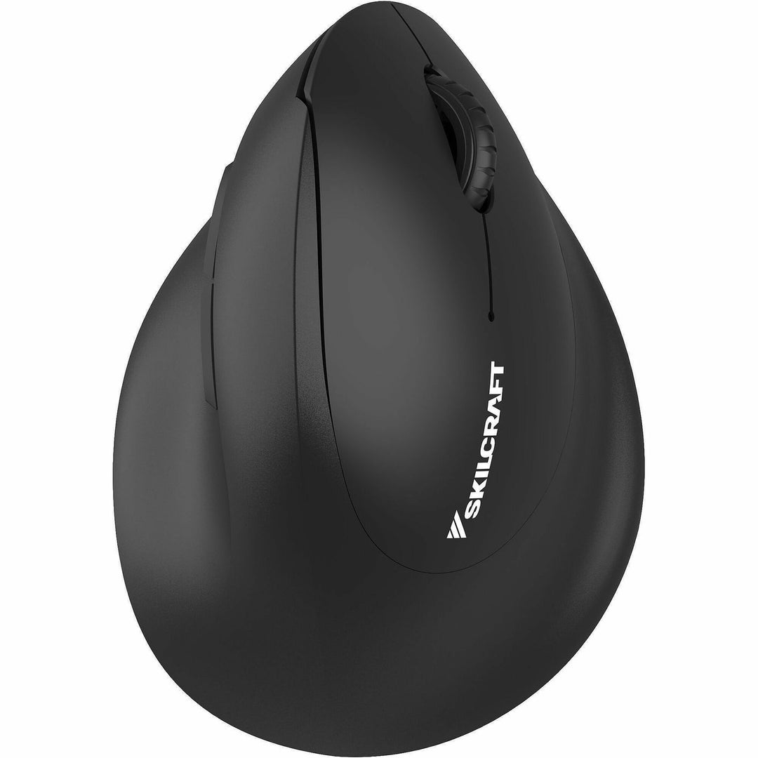 Image of SKILCRAFT® 410773 2.40GHz and Bluetooth Wireless Vertical Computer Mouse