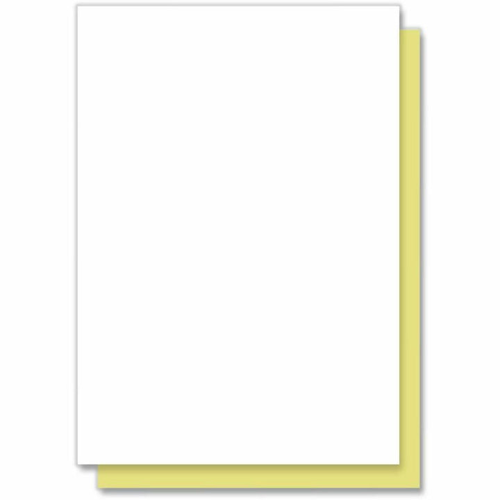 Image of Iconex Digital Carbonless Paper, 2-Part, 8.5 x 11, White/Canary, 1,250/Carton