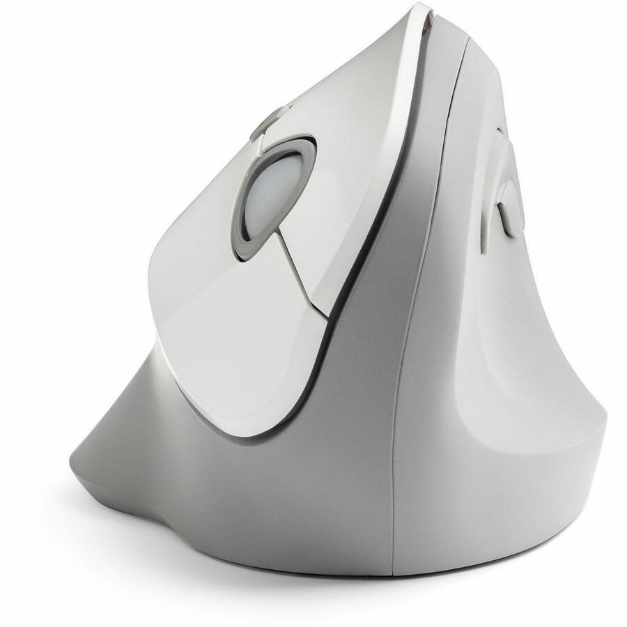 Image of Kensington® Pro Fit Ergo Vertical Wireless Mouse, 2.4 Ghz Frequency/65.62 Ft Wireless Range, Right Hand Use, Gray