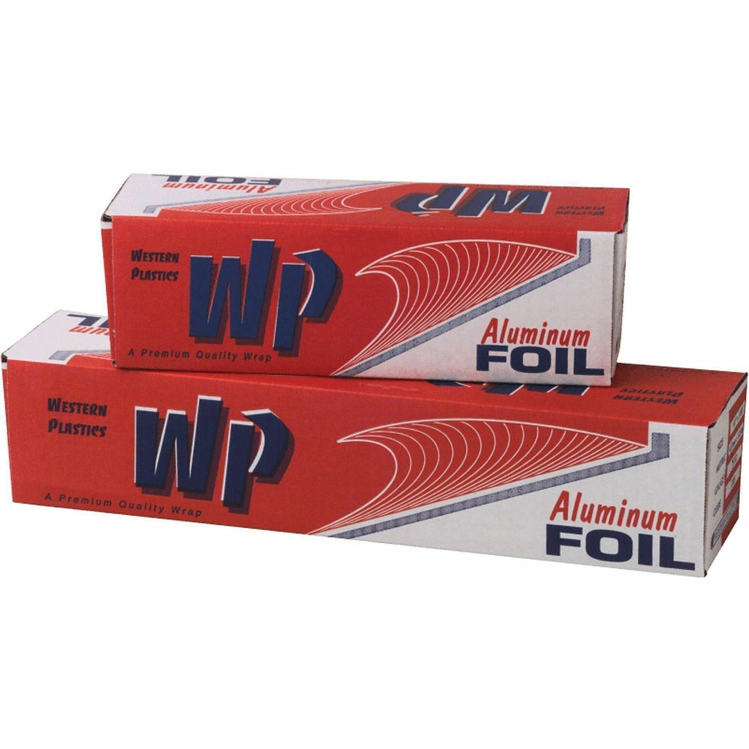 Image of WP 225 Foodservice Aluminum Foil, 12" W x 500 ft Length, Sturdy, Aluminum Foil, Silver, 1 Each