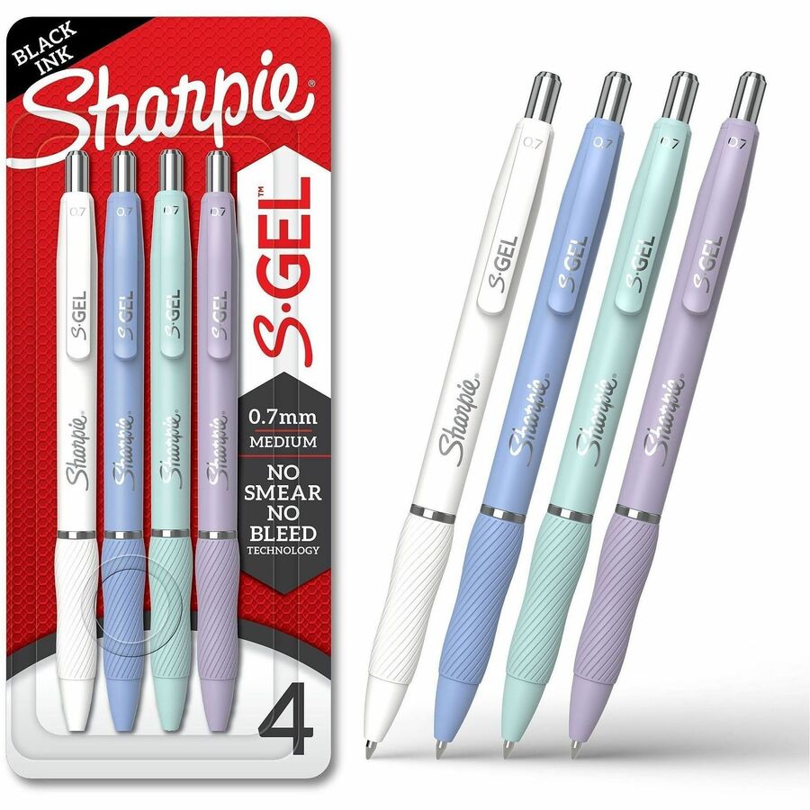 Image of Sharpie 2220963 S-Gel, Trending Colors, Medium Point (0.7mm)
