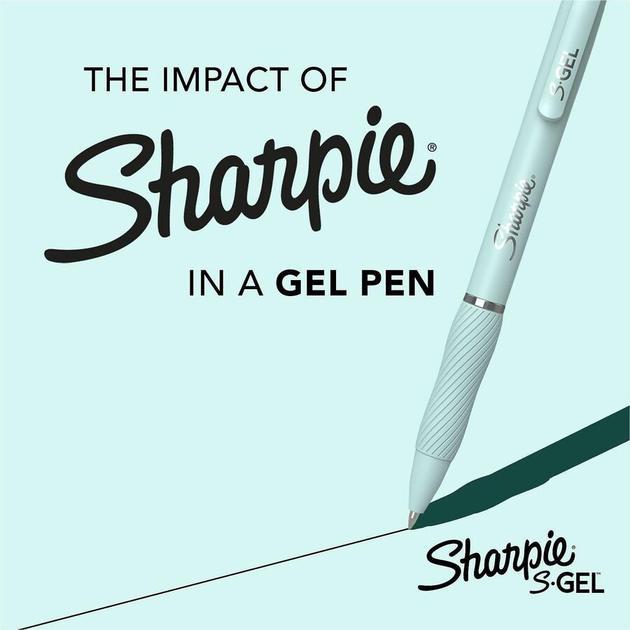 Image of Sharpie 2220962 S-Gel, Fashion Barrel, Medium Point (0.7mm)
