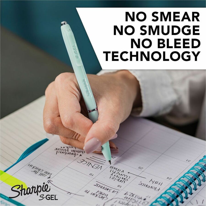 Image of Sharpie 2220962 S-Gel, Fashion Barrel, Medium Point (0.7mm)