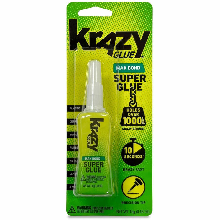 Image of Krazy Glue KG48948MR Max Bond Super Glue, 0.53 oz, 1 Each