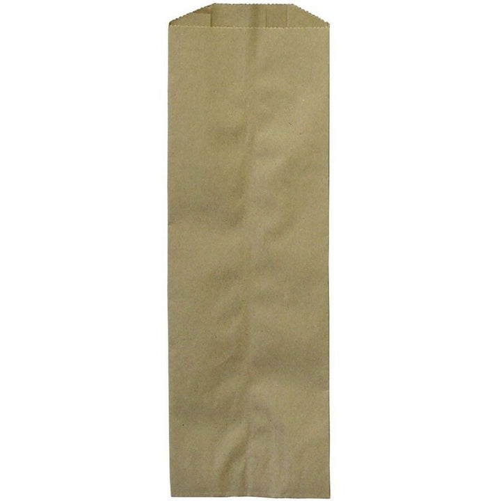 Image of AJM LQ35NP5CES Quart-Size Liquor Bags, Natural Kraft, Paper, Bottle, Supplies, Recycled, 500 / Carton