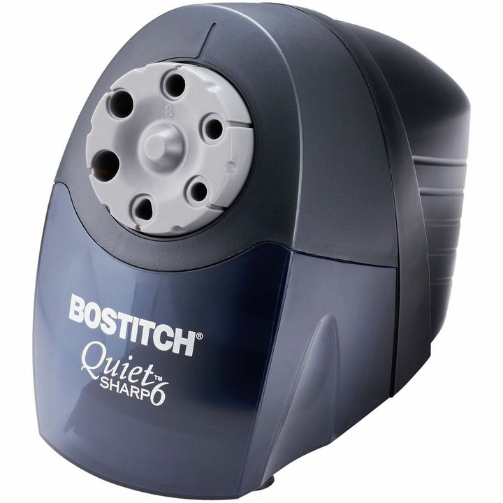 Image of Bostitch EPS10BLK Quiet Sharp 6 Electric Pencil Sharpener, 6 Hole(s), Black, 1 Each
