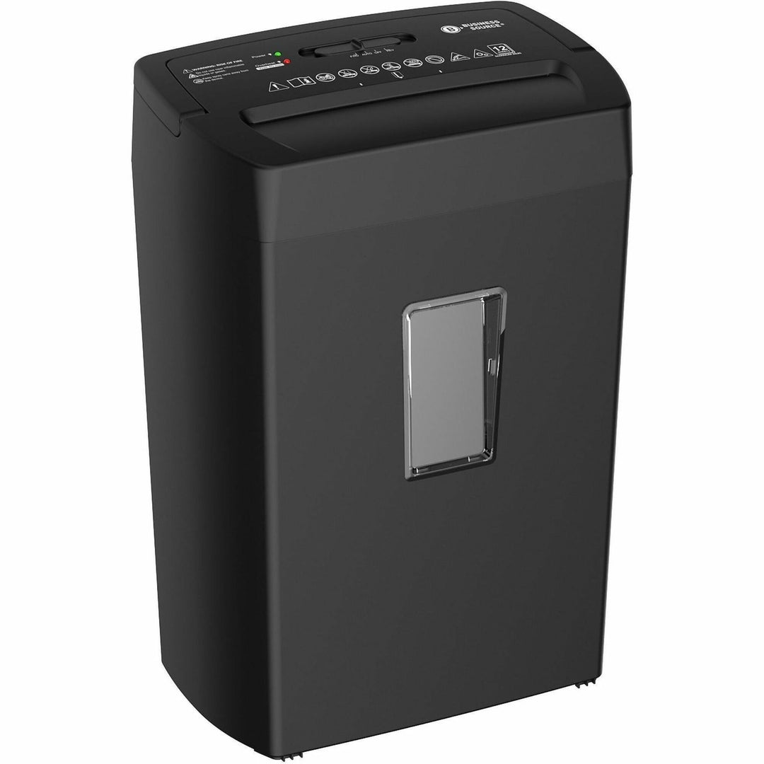 Image of Business Source 70131 5.5-Gallon Bin Cross-cut Shredder
