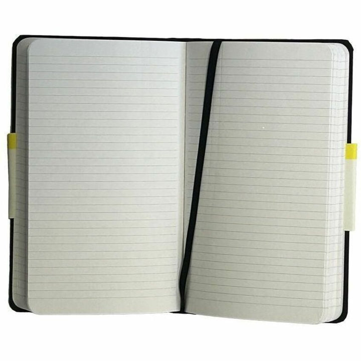 Image of Dome 30009 Personal Journal, 5 x 8 Inch Hardcover Black Lined Journal Notebook
