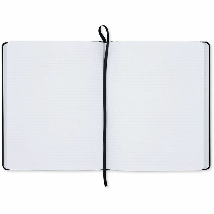 Image of Dome 30013 Personal Journal, 8 x 10 Inch Hardcover Black Lined Journal Notebook
