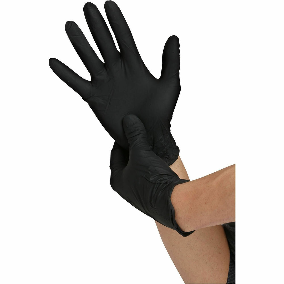 Image of Genuine Joe 15429 Non-Sterile Chemical-Resistant Nitrile Gloves