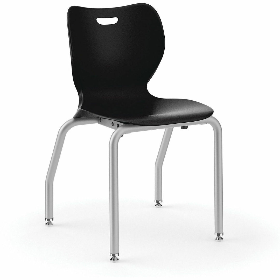 Image of HON SL4L18EONP SmartLink 4-Leg Chair, Finish: Black, For Guest Room, 4 / Carton