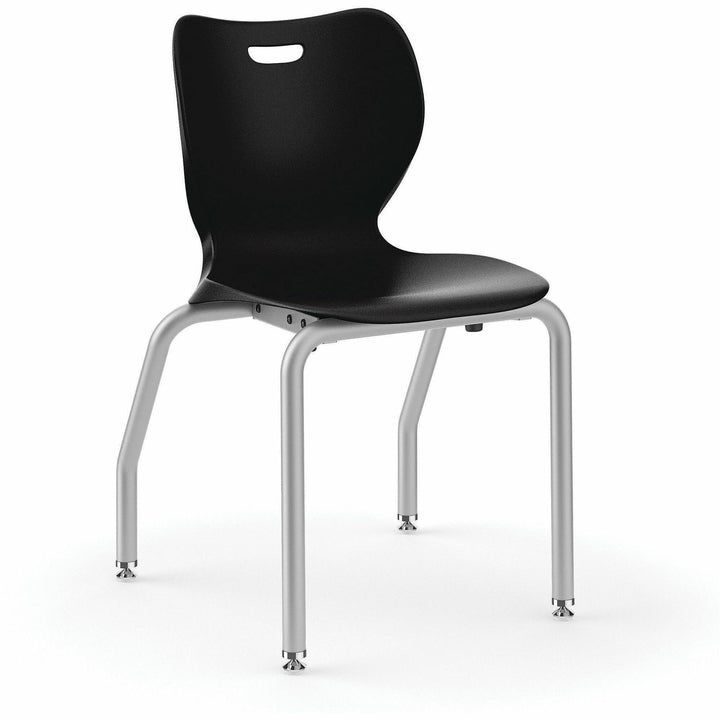 Image of HON SL4L18EONP SmartLink 4-Leg Chair, Finish: Black, For Guest Room, 4 / Carton
