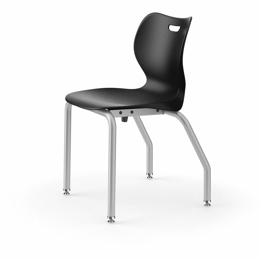 Image of HON SL4L18EONP SmartLink 4-Leg Chair, Finish: Black, For Guest Room, 4 / Carton