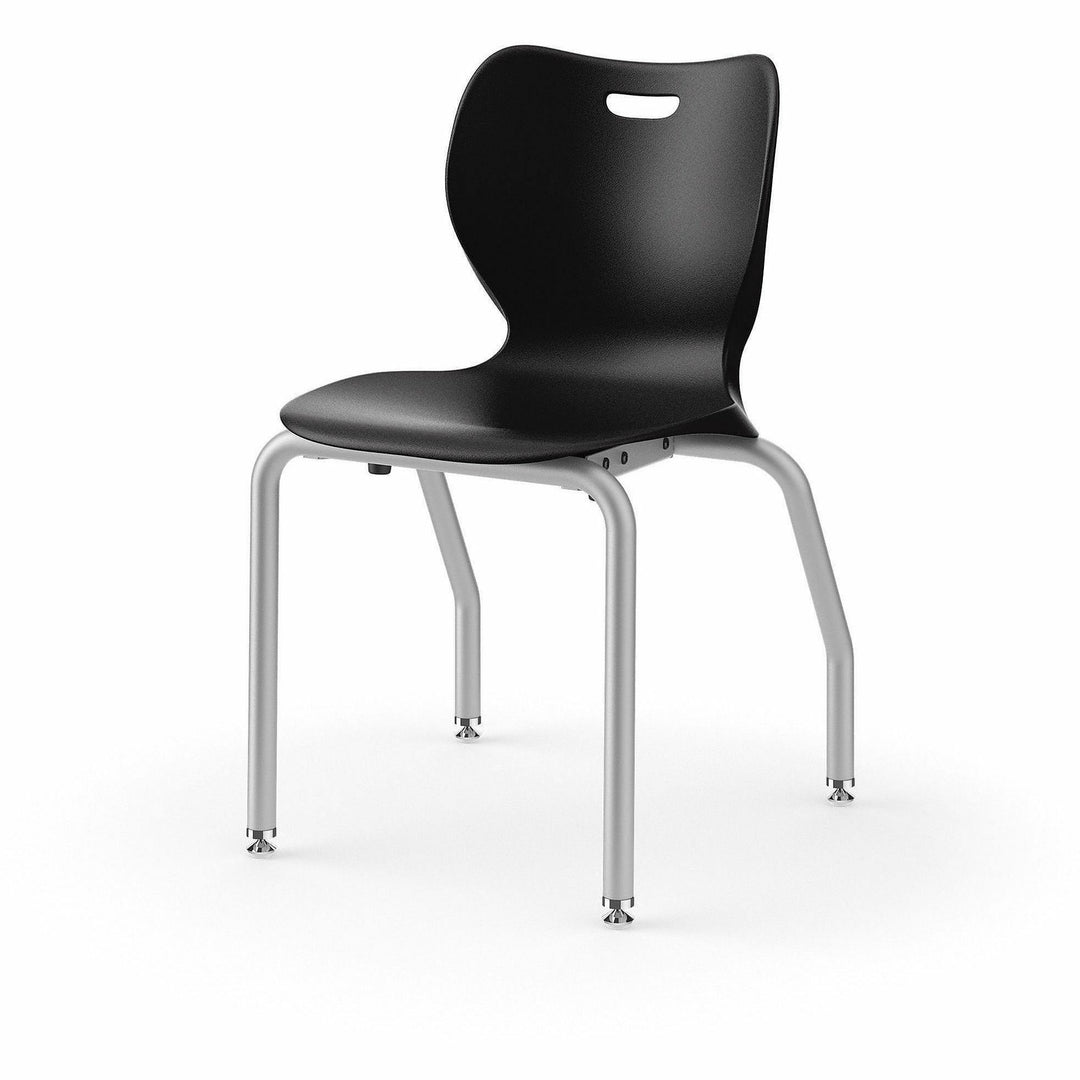 Image of HON SL4L18EONP SmartLink 4-Leg Chair, Finish: Black, For Guest Room, 4 / Carton