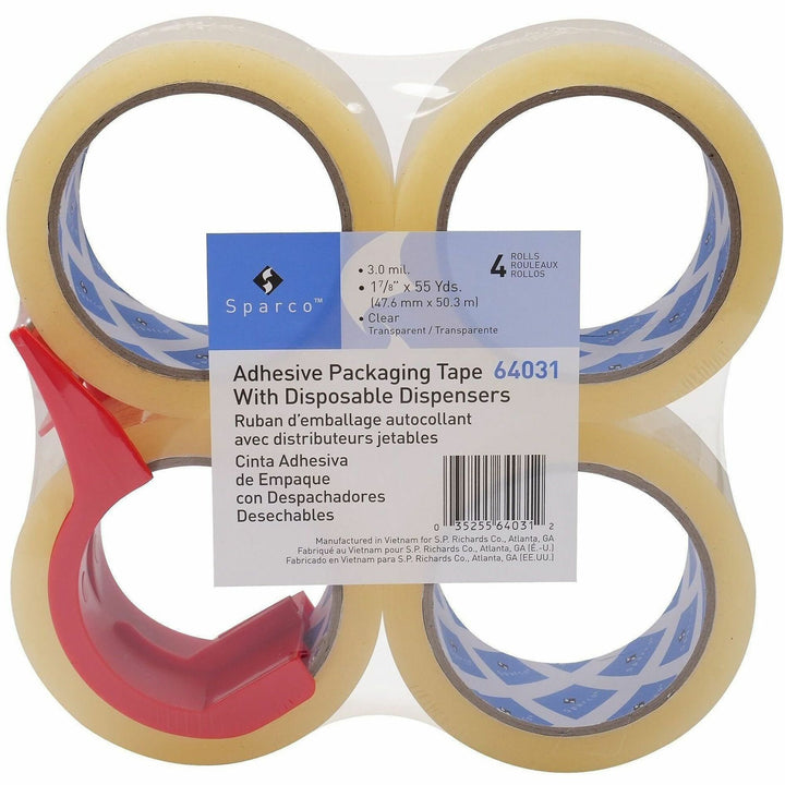 Image of Sparco 64031 Heavy-duty Packaging Tape w/Dispenser