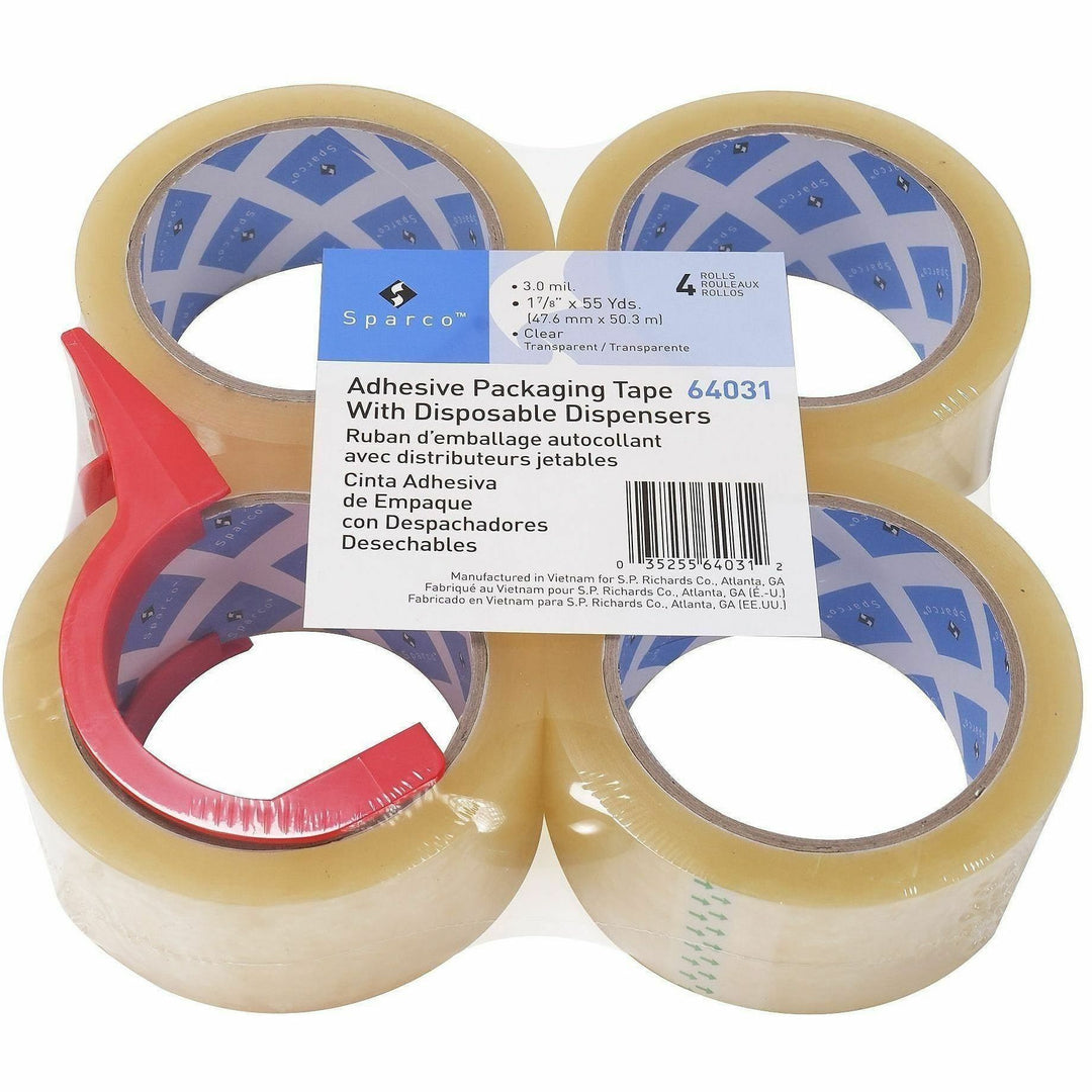Image of Sparco 64031 Heavy-duty Packaging Tape w/Dispenser