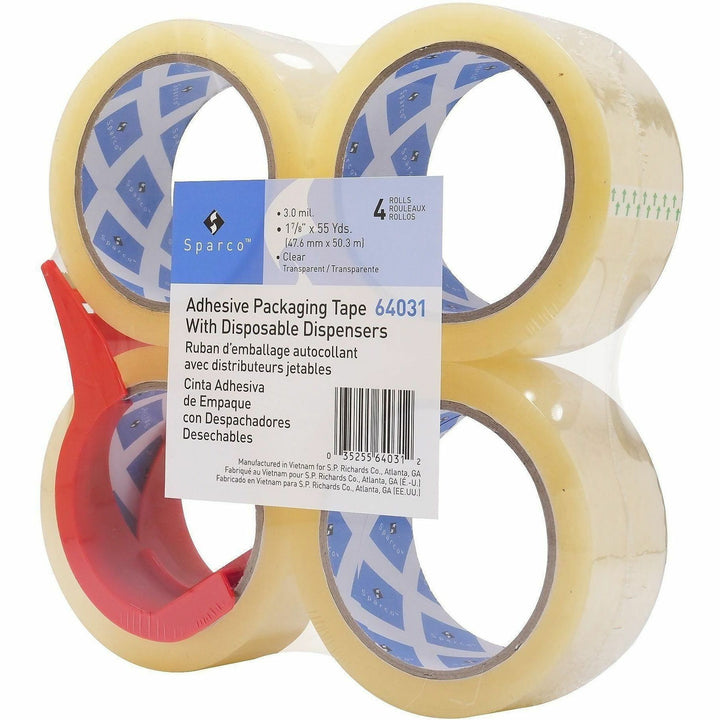 Image of Sparco 64031 Heavy-duty Packaging Tape w/Dispenser