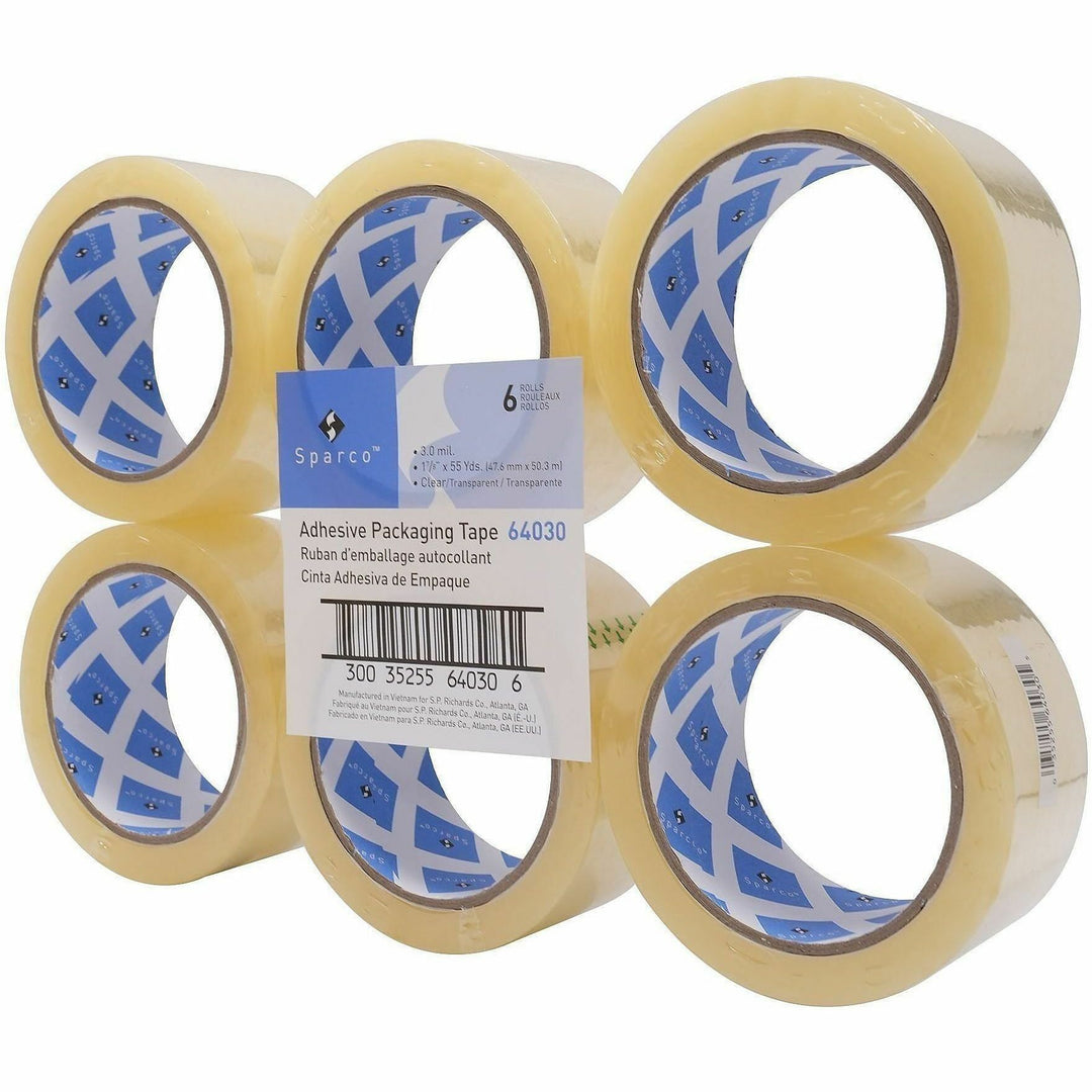 Image of Sparco 64030 Premium Heavy-duty Packaging Tape Roll