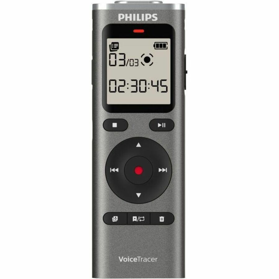 Image of Philips VoiceTracer DVT1170 Digital Voice Recorder