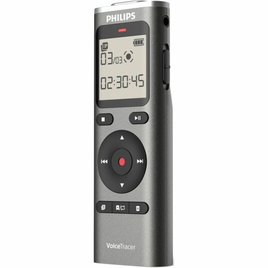 Image of Philips VoiceTracer DVT1170 Digital Voice Recorder