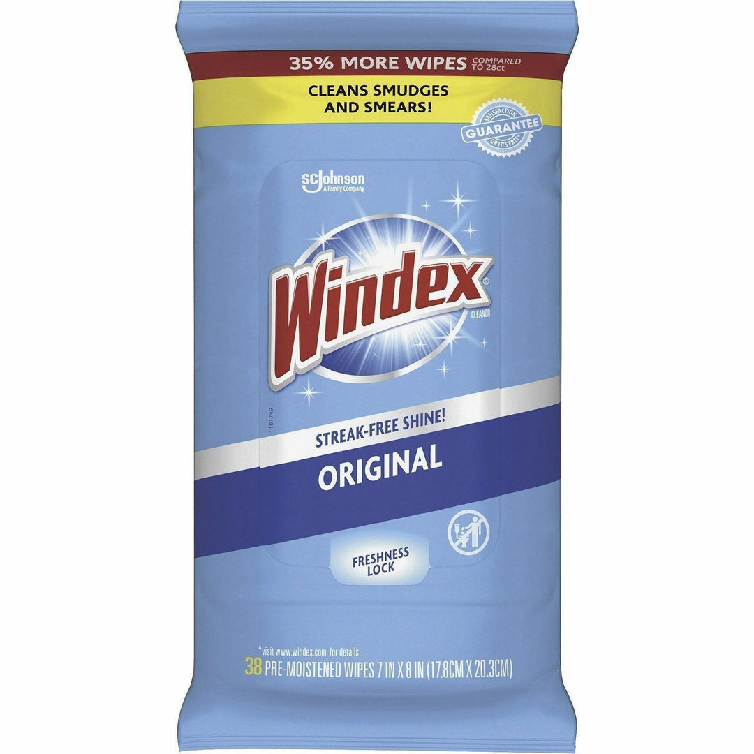 Image of Windex® 378032 Glass & Surface Wipes