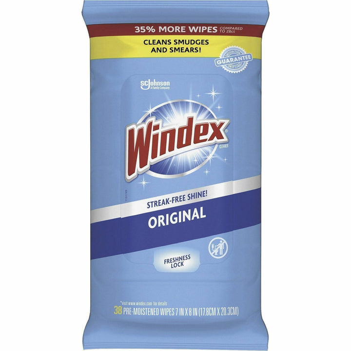 Image of Windex® 378032 Glass & Surface Wipes