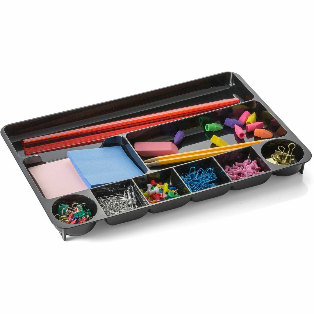 Image of Business Source 08120 Drawer Organizer, 30% Recycled, Black, 1 Each