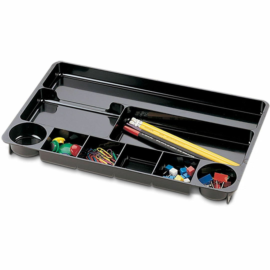 Image of Business Source 08120 Drawer Organizer, 30% Recycled, Black, 1 Each
